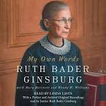 book cover for My Own Words by Ruth Bader Ginsburg